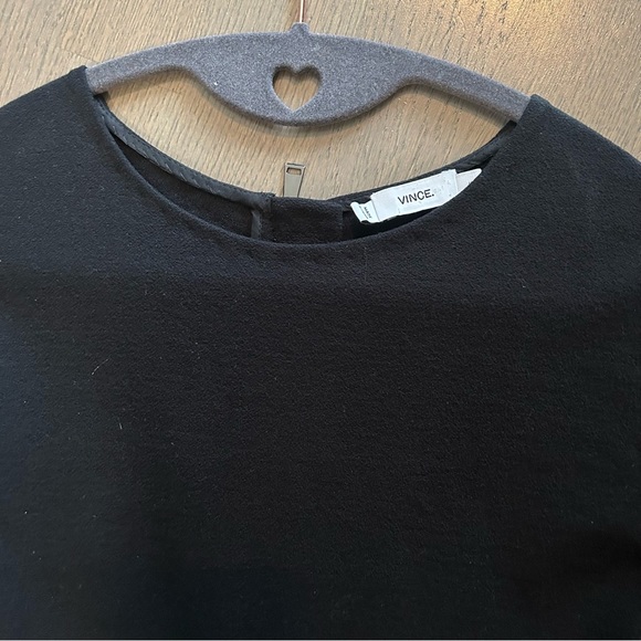 Vince Sheath Long-sleeve Dress Size Small in Black. GUC - Picture 7 of 8